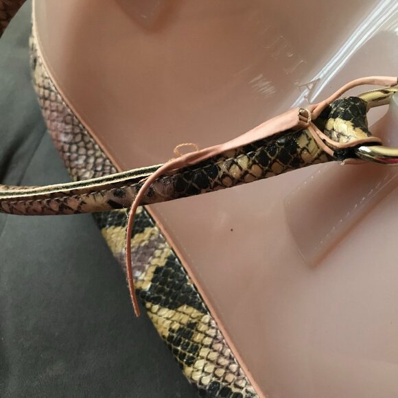 Furla Rubber Candy Python Leather Limited Edition Bag - Picture 6 of 9